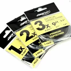 Airflo Tactical Tapered Leaders (3-Pack)