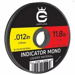 Cortland Indicator Mono Leader Material - BI-COLOR