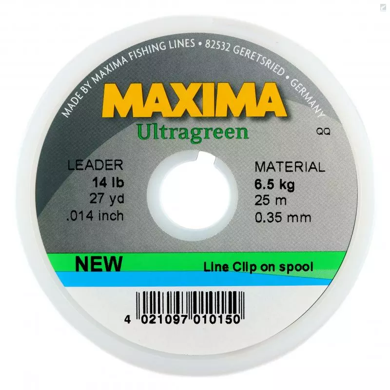 Maxima Ultragreen Leader Spool 3 Maxima Ultragreen Leader Spool