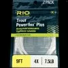 RIO Products RIO Powerflex Plus Leaders (2 Pack)