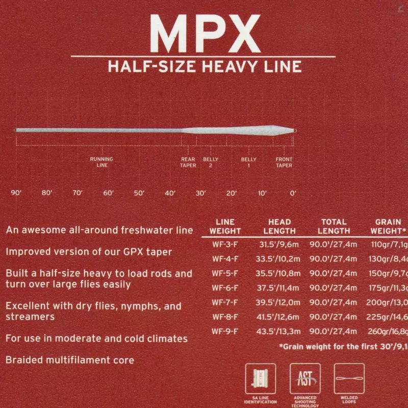 Scientific Anglers Mastery MPX 4 Scientific Anglers Mastery MPX - Image 2