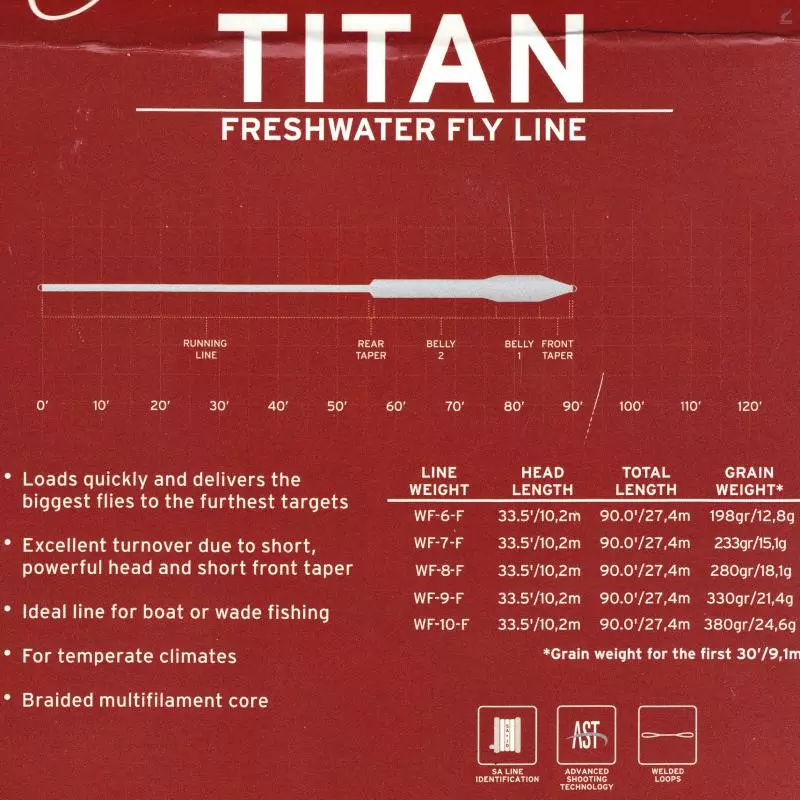 Scientific Anglers Mastery Titan 4 Scientific Anglers Mastery Titan - Image 2