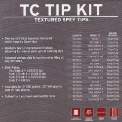 Scientific Anglers Third Coast Textured Spey Tips -Fly Lines & Leaders Sales scientific anglers third coast textured spey tips 2